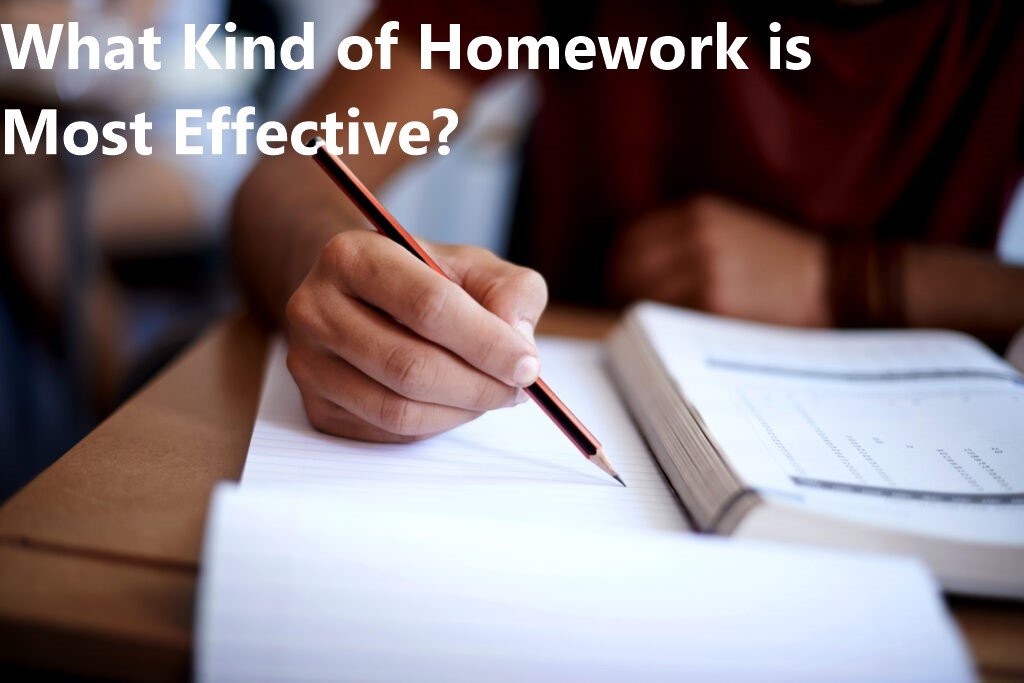 what kind of homework is most effective