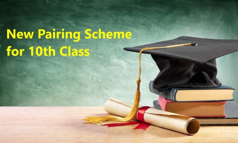 New Pairing Scheme For Class 10 - For All BISE Punjab