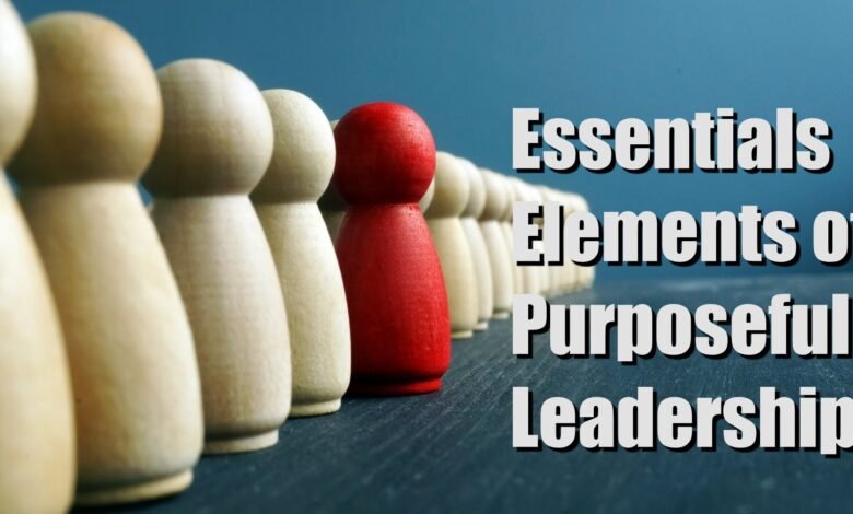 Purposeful Leadership